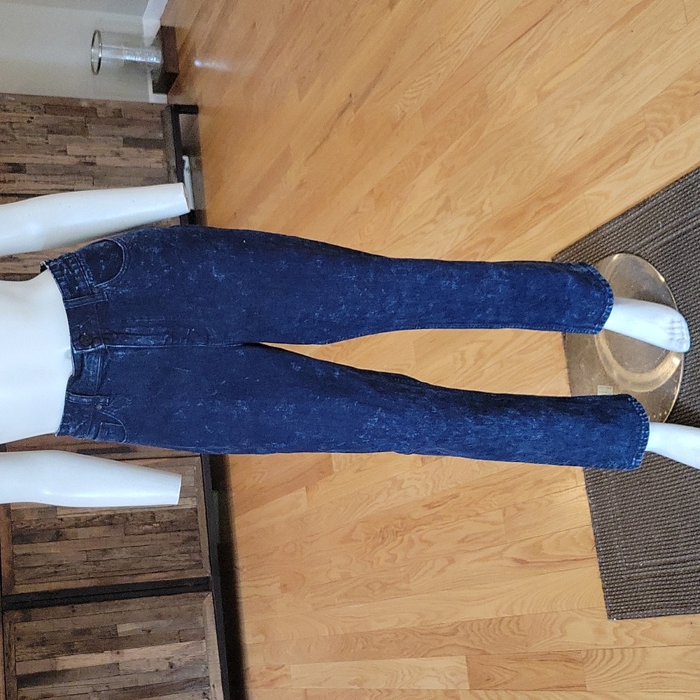 Rebecca Taylor La Vie high rise slim straight leg ankle length jean